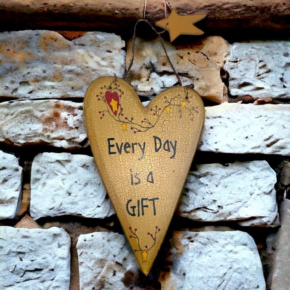 Everyday Is a Gift l Wall decor l Home, den, office, bathroom l EUC